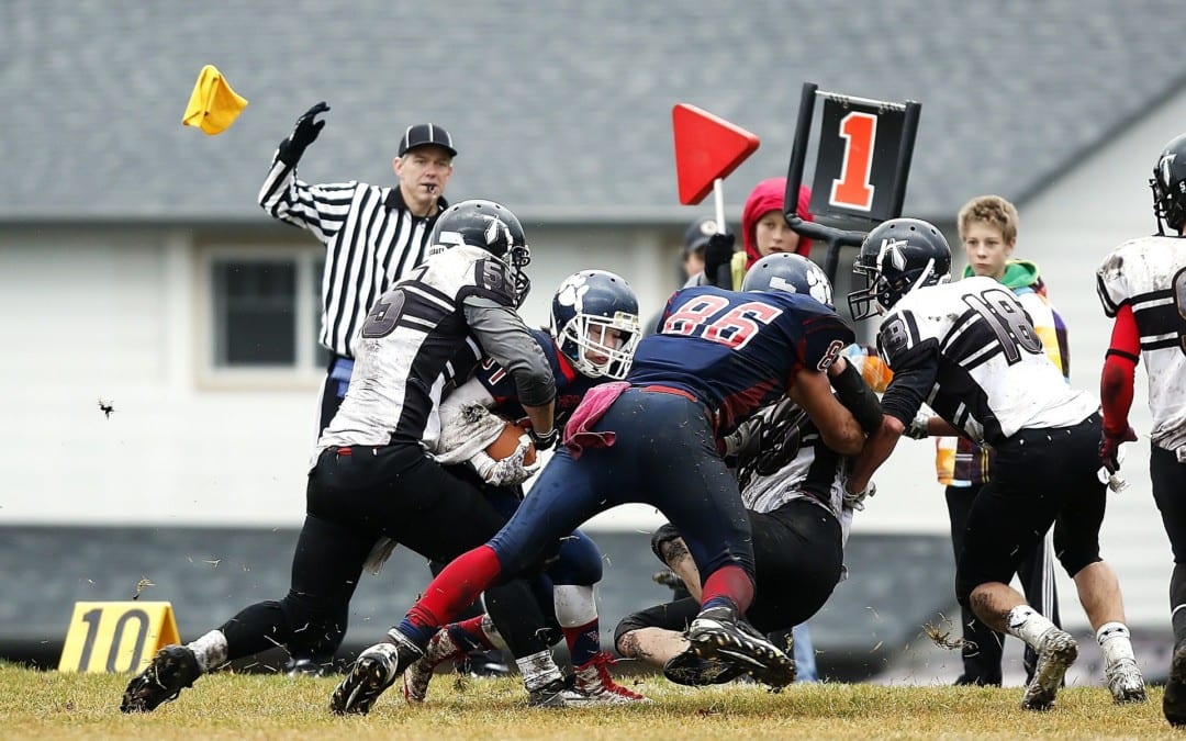 blog picture of high school football game