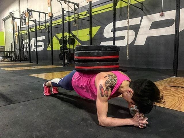 immagine del blog di un atleta crossfit che si allena