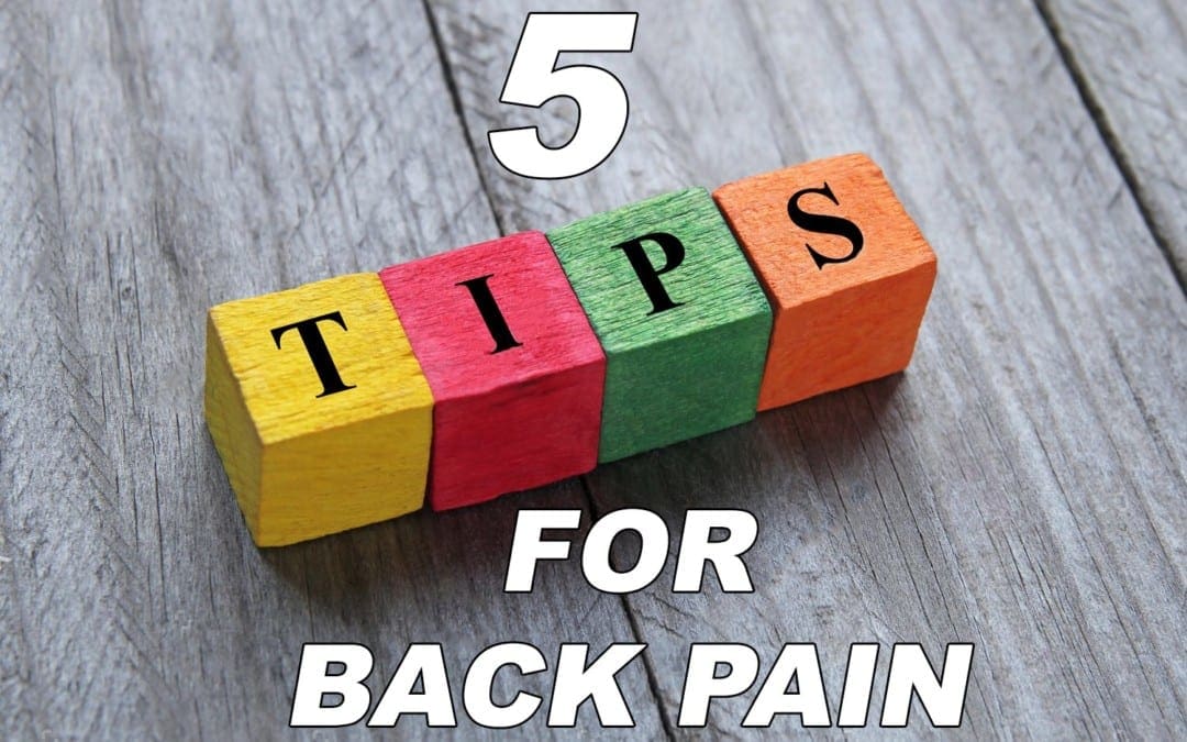 consigli chiropratici per il mal di schiena