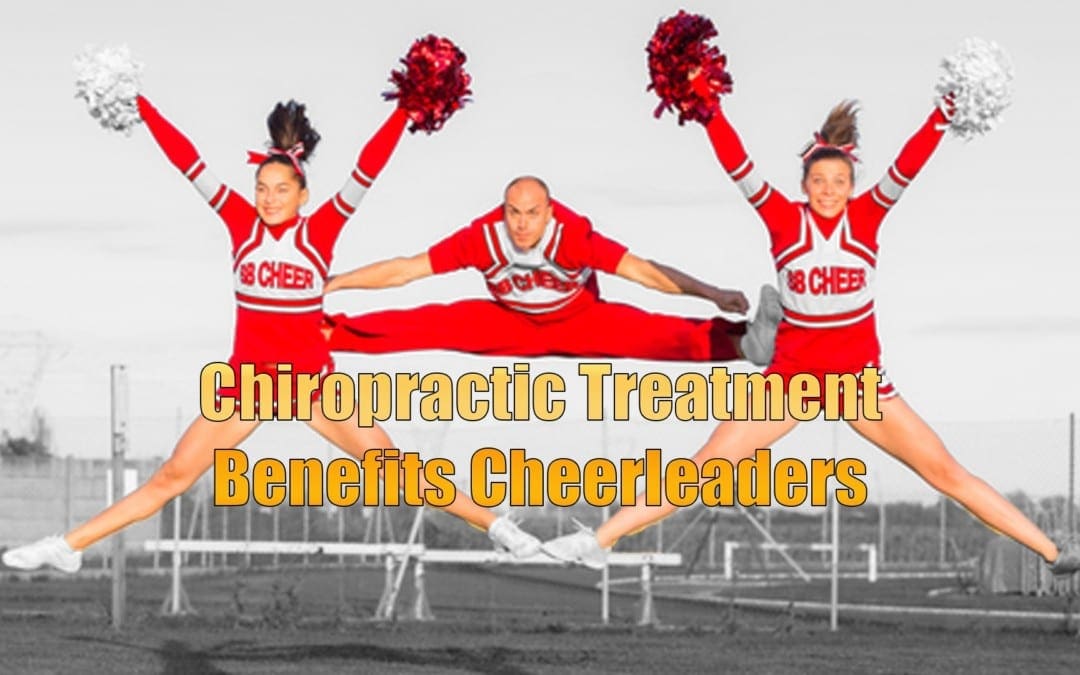 Cheerleaders beneficiano di un trattamento chiropratico a El Paso, TX.
