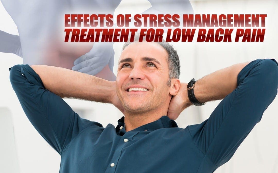 Effects of Stress Management Treatment for Low Back Pain in El Paso, TX