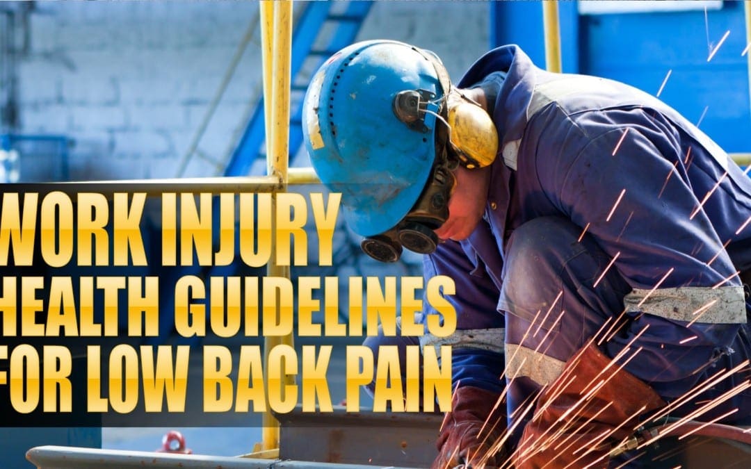 Work Injury Health Guidelines for Low Back Pain in El Paso, TX