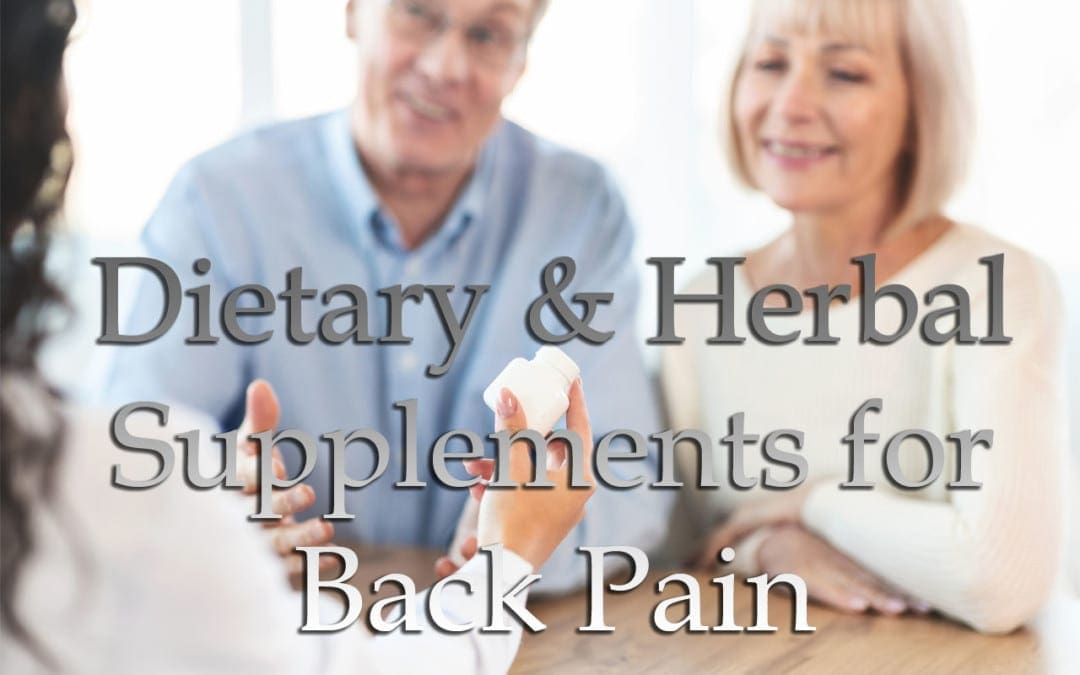 11860 Vista Del Sol, Ste. 128 Dietary and Herbal Supplements for Back Pain El Paso, Texas