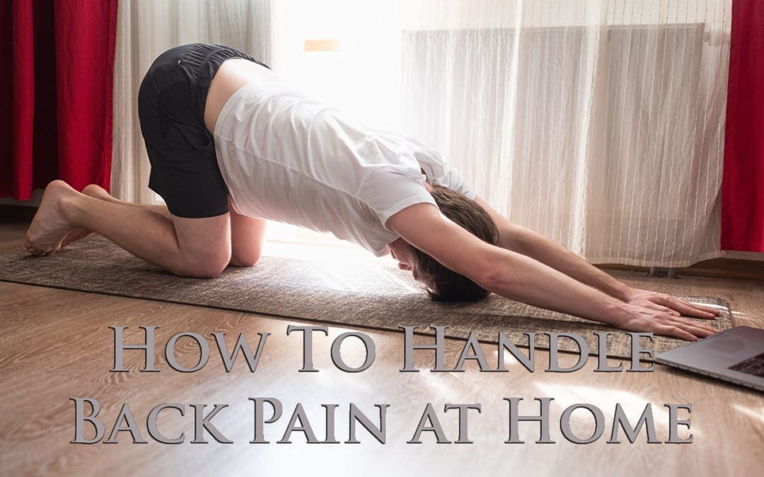 כיצד לטפל בכאבי גב כאשר אינך יכול לראות כירופרקטור