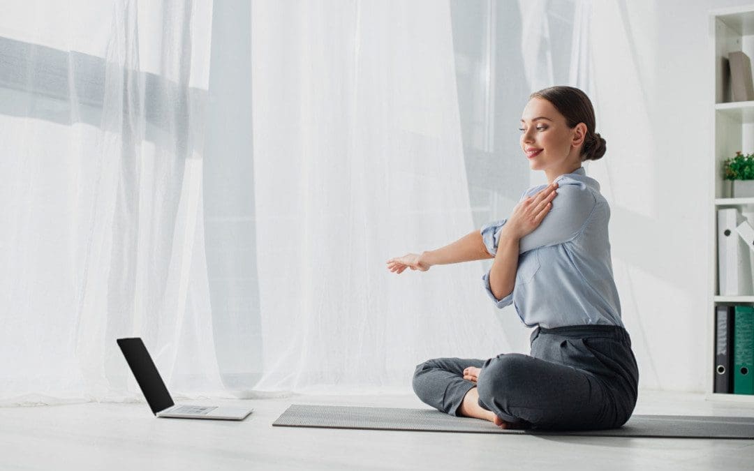 Clinica per la schiena di yoga e chiropratica