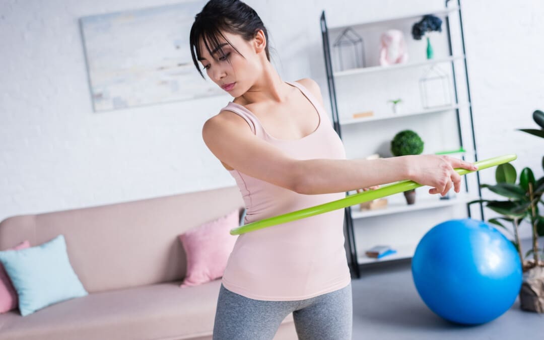 Hula hoop til kernestyrke og fitness